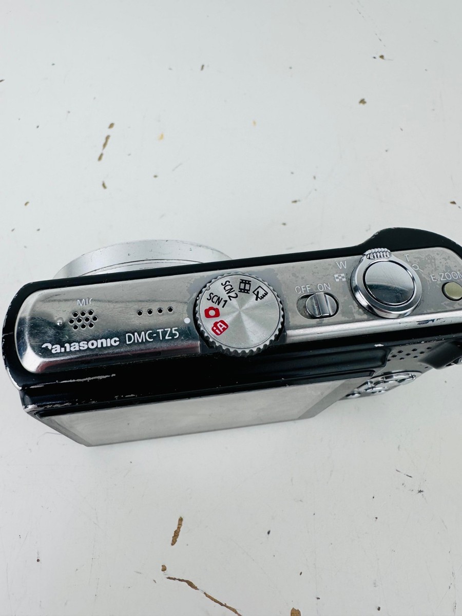 Panasonic DMC-TZ5 Lumix Digital Camera 10x Optical Zoom Wide Angle