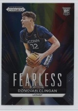 2024-25 Panini Prizm Draft Picks Fearless Donovan Clingan #23 0e3x