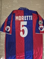 maglia bologna 2003 2004 moretti 5 match worn home macron