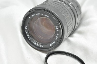 Sigma Tele-Zoom Objektiv 100-300 / 4,5-6,7 UC lens für Pentax AF