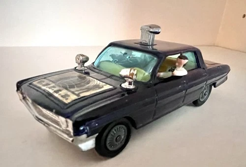 1960’s VINTAGE CORGI TOYS MAN FROM UNCLE OLDSMOBILE- No. 497-A-VG THRUSHBUSTER