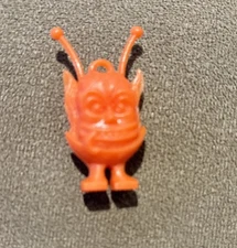 Vintage Martian 1960s Rat Fink Orange Ed Roth Figure Gum Ball Charm