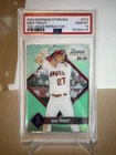 2023 Bowman Sterling Mike Trout Sterlingtek Aqua Refractor #ST-2 /10 PSA 10