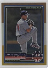2023 USA Baseball Stars & Stripes Bronze Silver and Gold Prizm Jake Brown 16na
