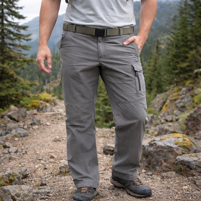 #ad Cabela#x27;s Guidewear Cargo Pants Gray Outdoor Hiking Utility Gorpcore Men#x27;s 34x32 $17.99
