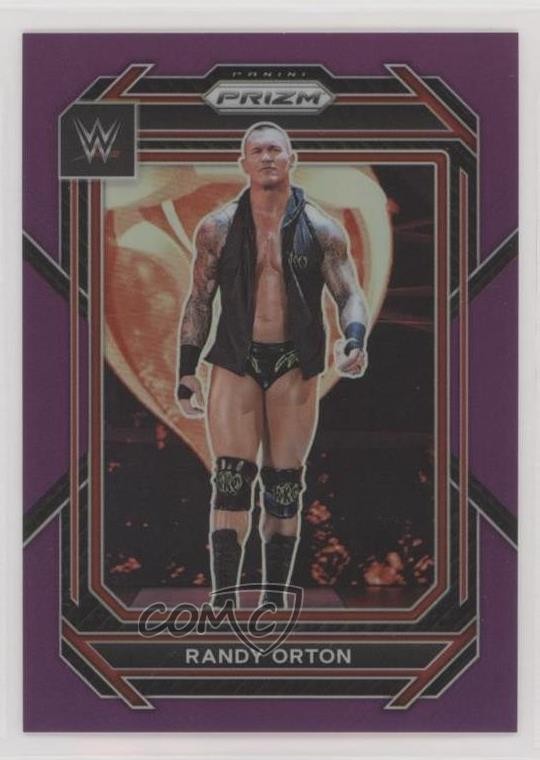 2023 Panini Prizm WWE Purple Prizm 115/149 Randy Orton #200