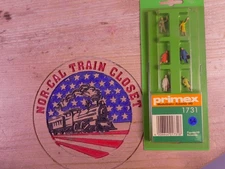 Primex HO Scale Figures in Package Lot #B54 #1731