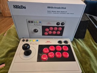 8BitDo Arcade Stick for Nintendo Switch & Windows Wireless Bluetooth 2.4G