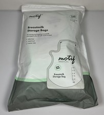 Motif Medical Breastmilk Storage Bags 8oz Single Use Bag 100 count BPA-Free