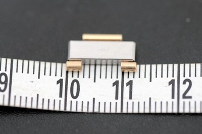 OMEGA 6568/935 Link 12mm 18k Gold Steel Fits Constellation Ladies Vintage