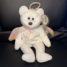 Ty Beanie Babies Halo the Angel Bear Toy
