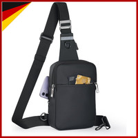Sling Bag Wasserdicht UmhäNgetasche Brusttasche Mit Rfid-Blockierender Tasche
