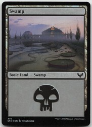 Swamp (370) Foil - Strixhaven: School of Mages
