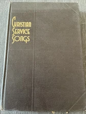 CHRISTIAN SERVICE SONGS 1939 Rodeheaver Hall-Mack, Vintage Hymnal Song Book