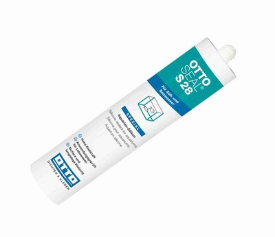 Ottoseal S28 310ml Aquariensilikon Glassteinsilicon schwarz Sonderposten