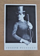 Joseph Piccillo postcard invitation 1983 Monique Knowlton Gallery NYC