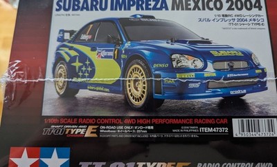 Tamiya 1/10 RC Subaru Impreza Mexico 2004 TT-01 (47372)