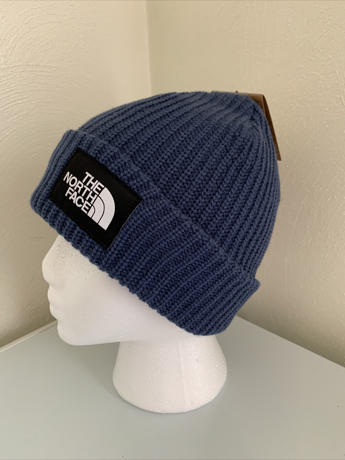The North Face Kids Youth Salty Dog Knit Lined Beanie Hat Shady Blue OS