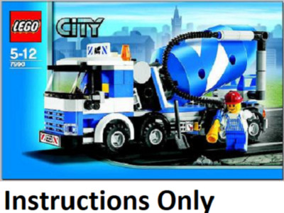 lego cement truck