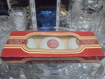 LES SAVONS DE VISET 3 STÜCK 500G BOX SEHR SELTEN VINTAGE
