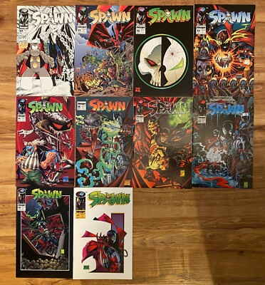 Spawn Comic Book LOT 10 11 12 13 14 15 16 17 18 21 High Grade | eBay