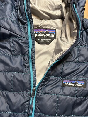 Patagonia Nano Puff Bivy Pullover Blue Womens XS | eBay