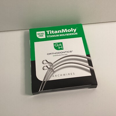 TitanMoly - Nickelfrei - Orthodontics - Archwires - Kieferorthopädisch (C27.8)