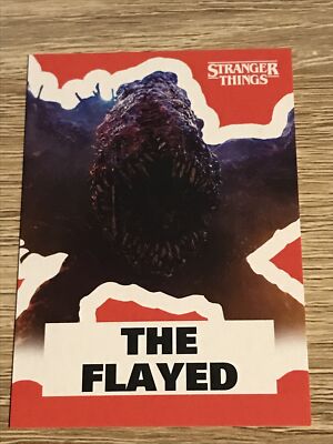 2023 Zerocool Stranger Things Fright Flicks Sticker Insert The Flayed #S-4