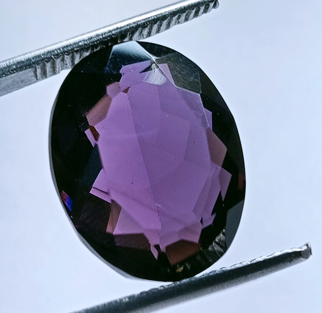 Taaffeite Color Code Rgb Superb Natural Purple Blue Taaffeite Oval Cut 17.60 Ct Certified Loose ...