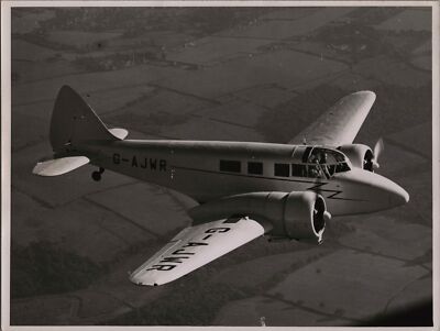 AIRSPEED CONSUL G-AJWR ORIGINAL VINTAGE MANUFACTURERS PHOTO 2