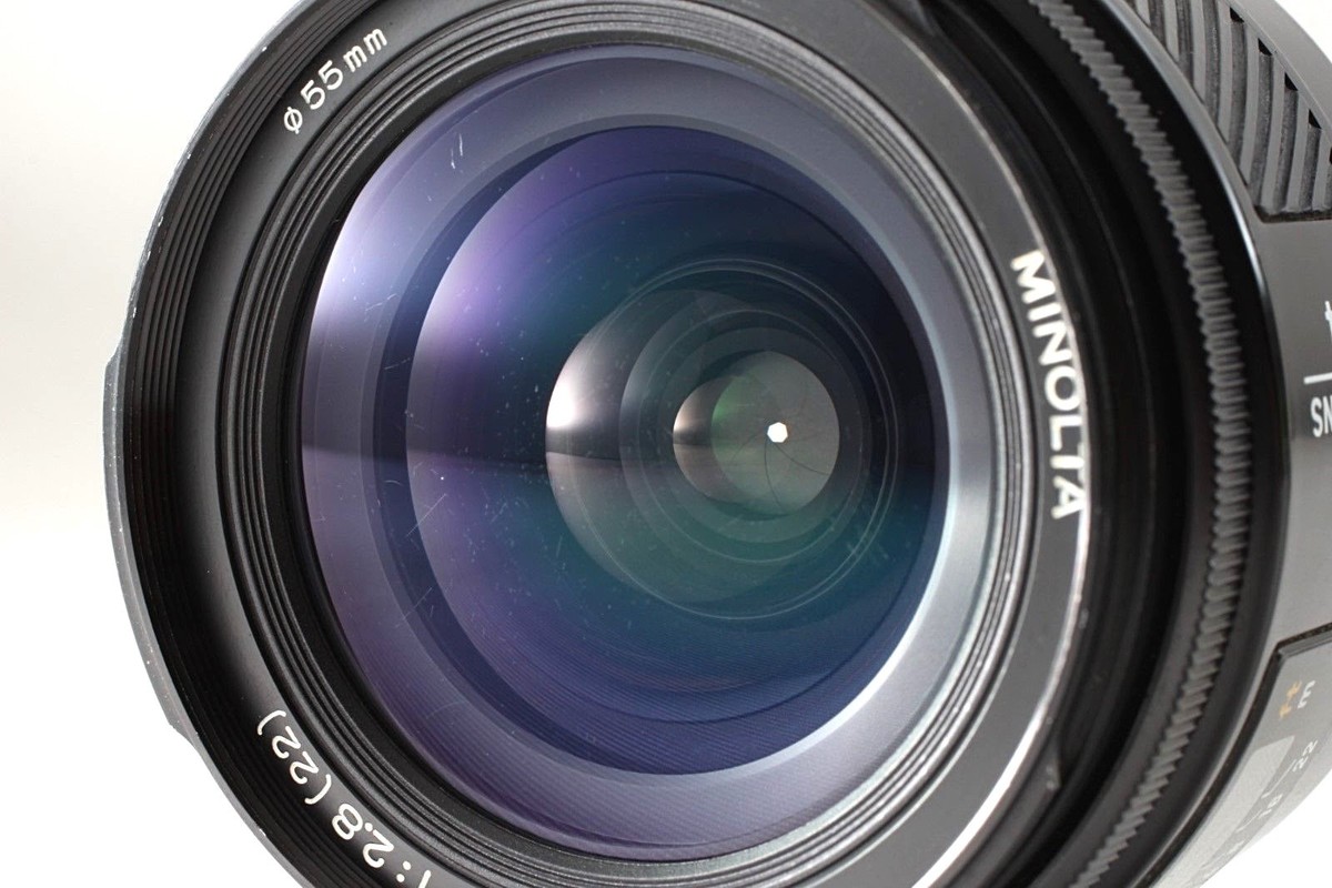 Excellent+5】 Minolta AF 24mm f/2.8 Lens for Sony α, A mount