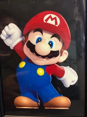 Super Mario 5x7 adorable photo hang on the wall or stand on your desk great gift - Image 1 of 4