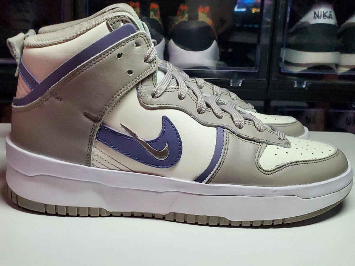 Womens Size 11 - Nike Dunk High Up Rebel Iron Purple