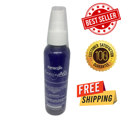 Amazing AG Mouth Spray.  (A Special Silver Solution Formula) (100 ml. 1 bottle) 