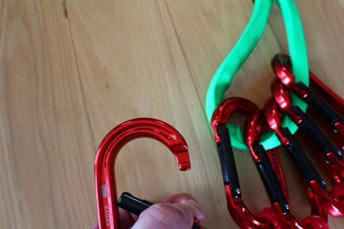 6 PACK SPEEDLINE KIT WITH GEAR BALE 34" & 45" W/ CARABINERS - ARBORIST - Picture 9 of 17