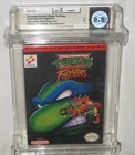 Teenage Mutant Ninja Turtles Tournament Fighter (Nintendo NES) Complete WATA 8.5