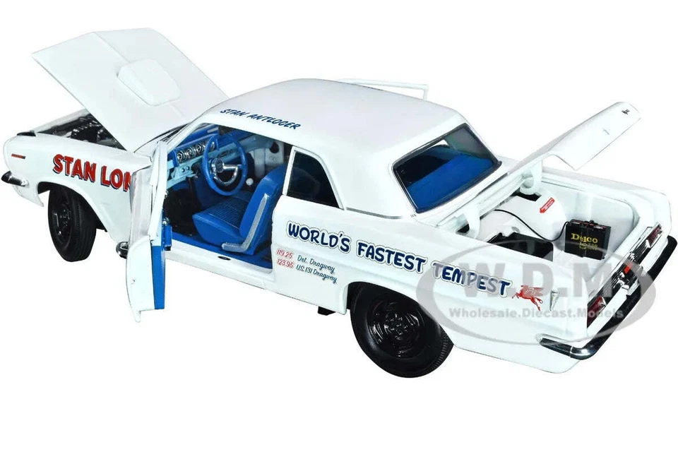 1:18 1963 Pontiac Tempest "World's Fastest Tempest" Stan Long -- Highway 61 - Image 2 of 3