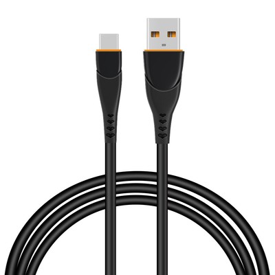 High Security 3ft/1m USB-C Type C USB 3.1 Cable for LG Stylo 6 LM-Q730 CellPhone