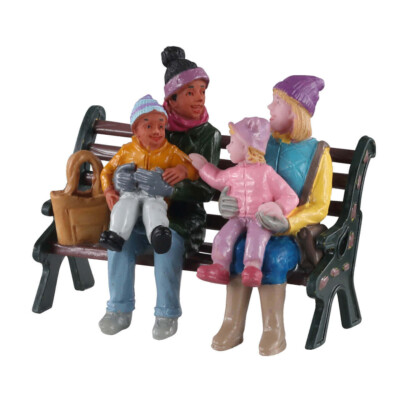 Lemax 2020 A Day At The Park Vail Village #02939 Bright Beautiful Mothers Childs