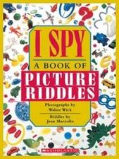 I Spy: A Book of Picture Riddles - Hardcover By Jean Marzollo - VERY GOOD