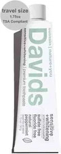 Davids Fluoride Free Nano Hydroxyapatite Toothpaste for Remineralizing Enamel