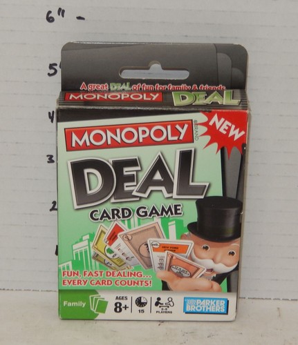 Mattel Monopoly Deal Kids Card Game 100% Complete