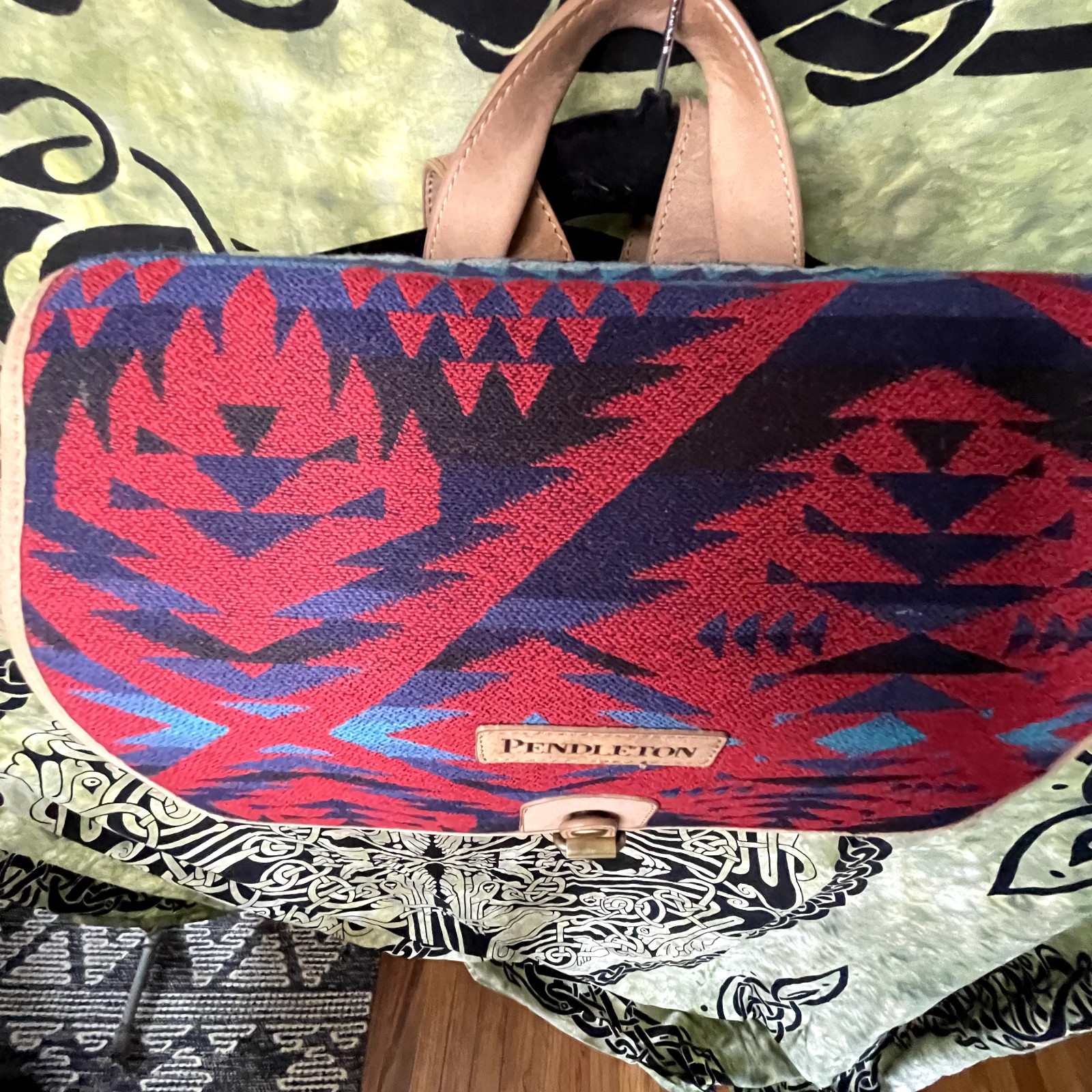 Pendleton Wool Adjustable Back Pack - image 7