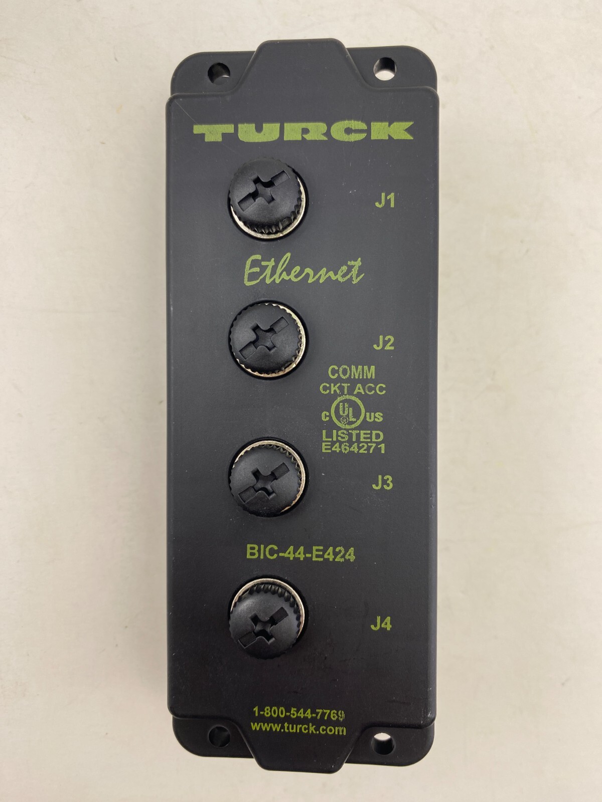 Turck BIC-44-E424 (U3-00003) Wall/Panel Feed-Through for Fieldbus System