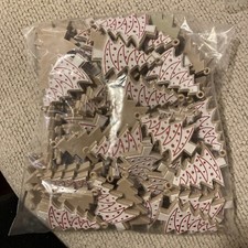 Christmas Tree Shape Ornaments Decor Craft Supplies 3D