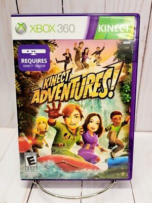 Kinect Adventures (Microsoft XBox 360, 2010) Complete with Manual Tested