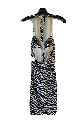 JuJu & B Zebra Print Halter Dress women's size L | eBay JuJu & B Zebra Print Halter Dress women's size L | eBay