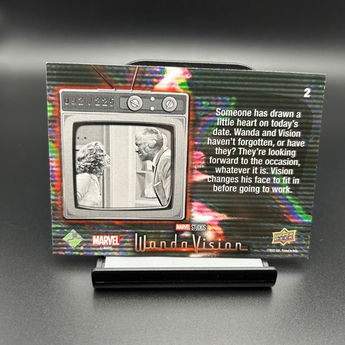 2023 Upper Deck WandaVision #2 “What’s So Special About Today?” /225 - Picture 2 of 2