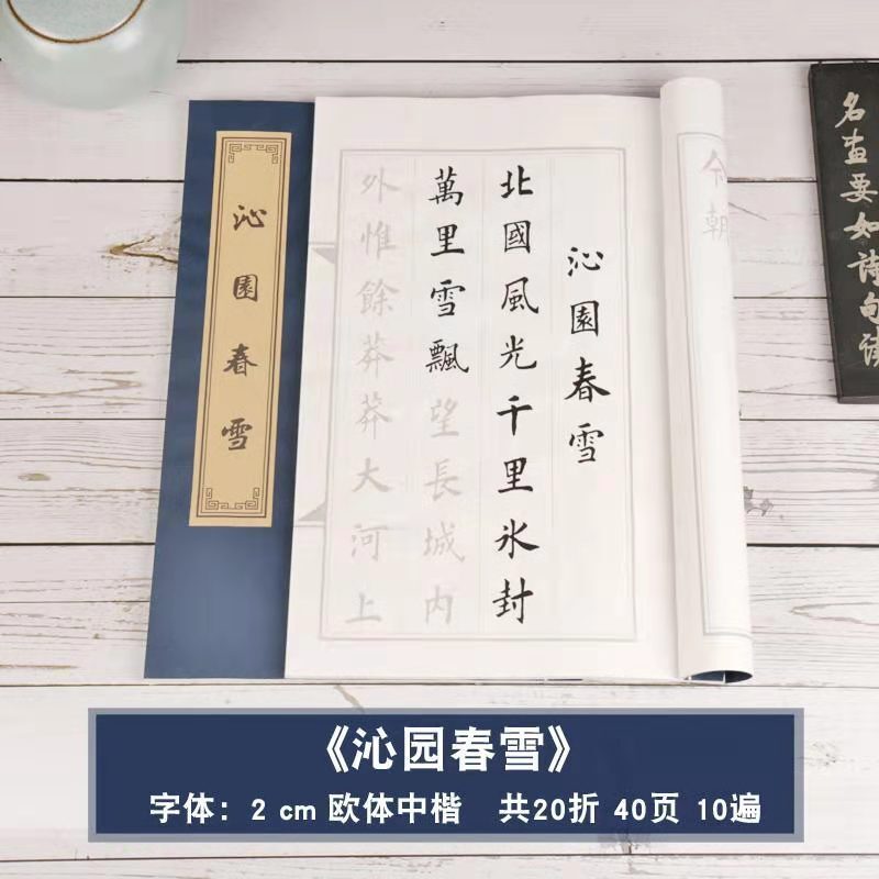 Regular Script Brush Copybook Chinese Running Script Calligraphy ...