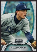 2011 Bowman Sterling - MLB Future Stars - Refractor #30  Tyler Goeddel #/199